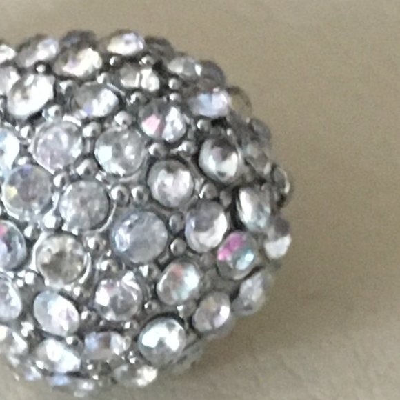 Pandora Compatible Rhinestone-Studded Lightbulb Charm - Picture 3 of 4